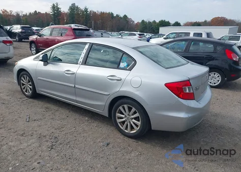 2012 Honda Civic Ex из США, поврежденный, VIN 2HGFB2F83CH503732